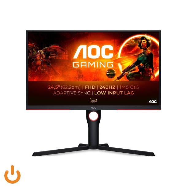 AOC Gaming 25G3ZM/BK 25" 1920 x 1080 (Full HD) HDMI DisplayPort 240Hz Pivot Skrm