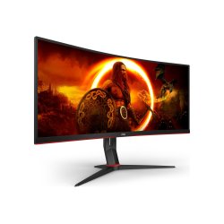 AOC Gaming CU34G2XP/BK 34" 3440 x 1440 (UltraWide) HDMI DisplayPort 180Hz