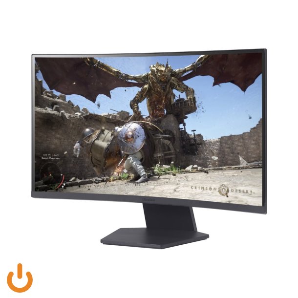 (Ny) LG UltraGear 27GS60QC-B 27" 2560 x 1440 (2K) HDMI DisplayPort 180Hz Pivot Skrm