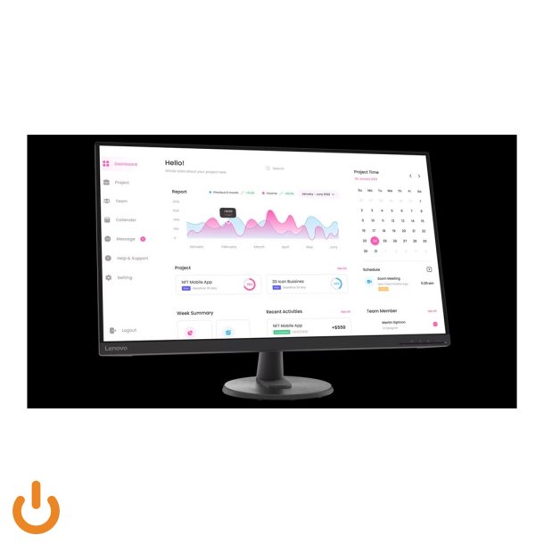 Lenovo D32-40 32" 1920 x 1080 (Full HD) HDMI DisplayPort