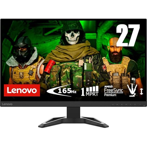 Lenovo G27-37 27" Full HD Gaming Monitor 1920x1080 165Hz 1ms