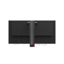 Lenovo ThinkVision T27h-30 27" 2560 x 1440 (2K) HDMI DisplayPort USB-C 60Hz Dockingskrm