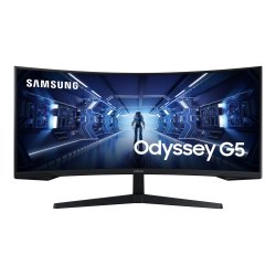 Samsung Odyssey G5 C34G55TWWP 34" 3440 x 1440 (UltraWide) HDMI DisplayPort 165Hz