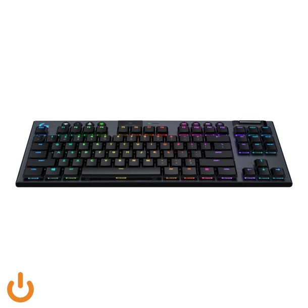 Logitech G915 TKL Tenkeyless LIGHTSPEED Wireless RGB Mechanical Gaming Tastatur Mekanisk LIGHTSYNC