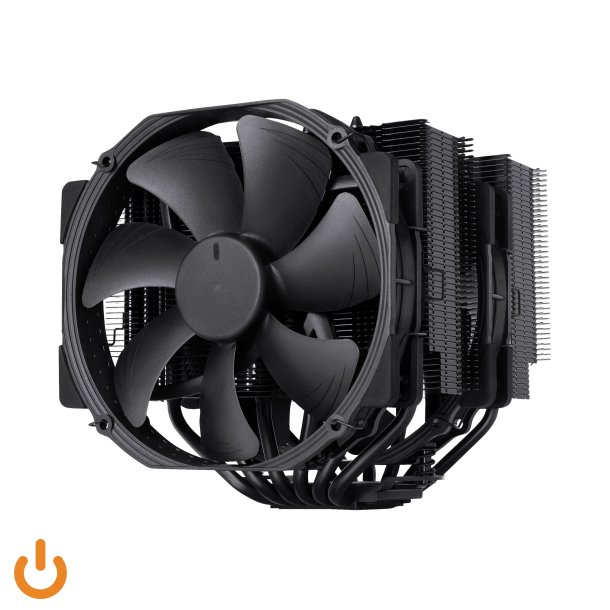 Noctua NH-D15 Processor-kler 1-pack Sort 140 mm