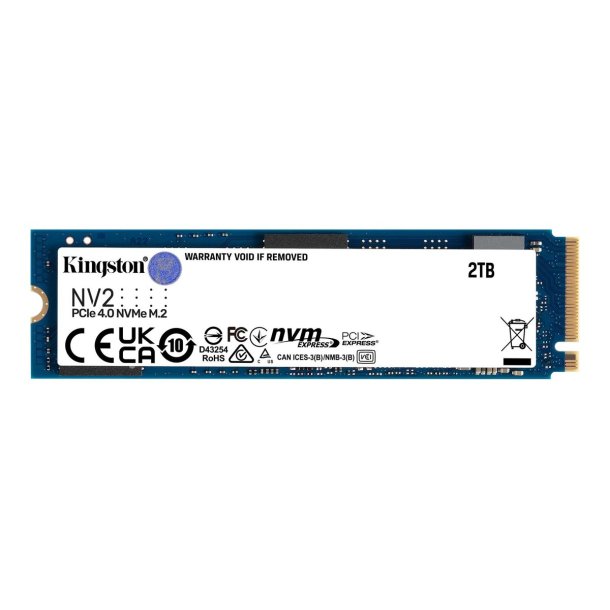 2 TB SSD Kingston NV2 M.2 2280 PCIe 4.0 NVMe [R3500/W2800]