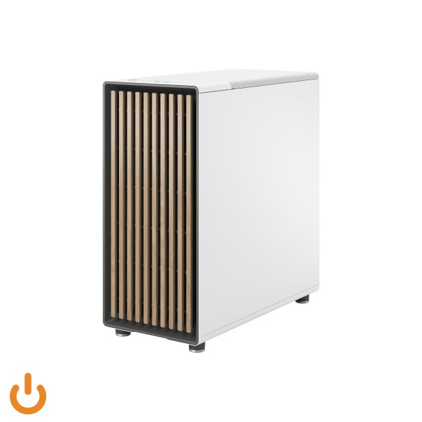 Fractal Design North Trn ATX Ingen strmforsyning Hvid