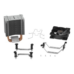 be quiet! Pure Rock Slim 2 Processor-kler 1-pack Sort Slv 92 mm