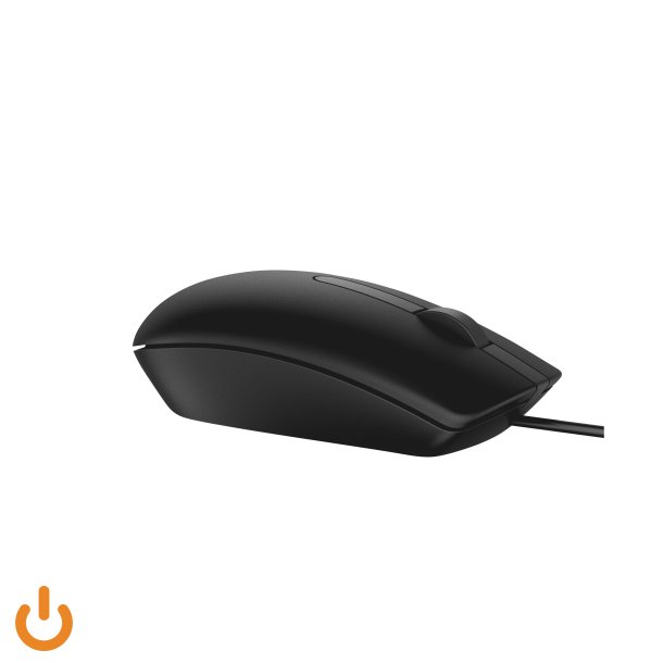 Dell MS116 Optisk Kabling Sort