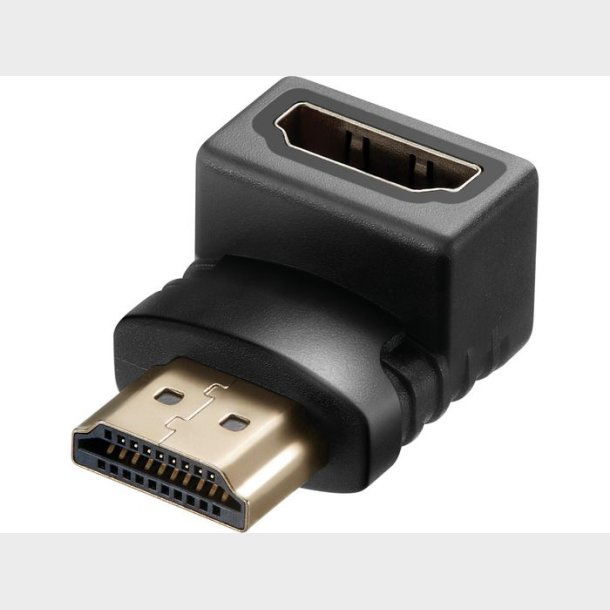 HDMI 1.4 angled adapter plug