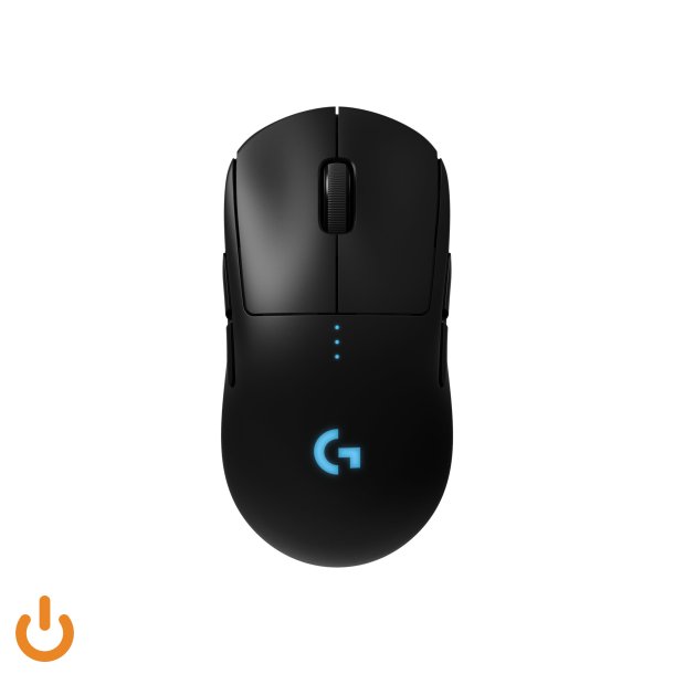 Logitech Gaming Mouse G Pro Optisk Trdls Sort