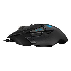 Logitech Gaming Mouse G502 (Hero) Optisk Kabling Sort