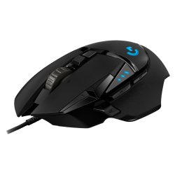 Logitech Gaming Mouse G502 (Hero) Optisk Kabling Sort
