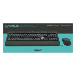 Logitech MK540 Advanced Tastatur og mus-st Trdls Dansk/Finsk/Norsk/Svensk