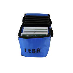 NoteBag Blue 10, USB-A (Schuko plug), 12 watts available per device, USB 2.0