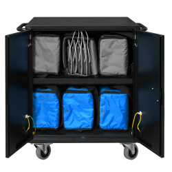 NoteBag Grey 5, USB-A (Schuko plug), 12 watts available per device, USB 2.0