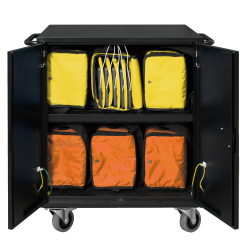 NoteBag Yellow 5, USB-A (Schuko plug), 12 watts available per device, USB 2.0