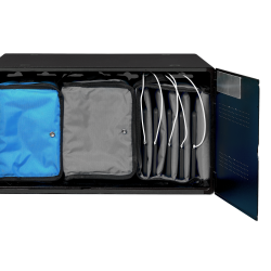 NoteBag Grey 5, USB-C (Schuko plug), 20 watts available per device, Intelligent P.D. 3.0