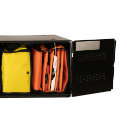 NoteBag Orange 5, USB-C (Schuko plug), 20 watts available per device, Intelligent P.D. 3.0