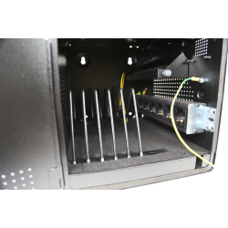 NoteBox 5, Grip for padlock (Schuko plug)