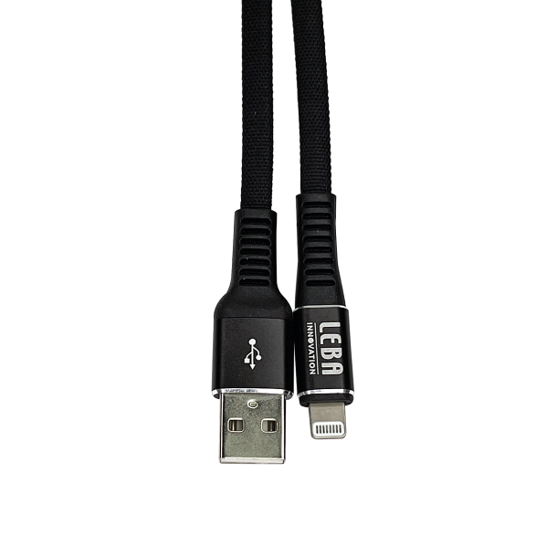 NoteCable, 10 x Wowen flatline cable, USB-A to Lightning 8pin, Length - 0.75 meters