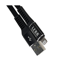 NoteCable, 16 x Wowen flatline cable, USB-A to Lightning 8pin, Length - 0.75 meters