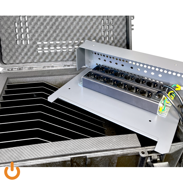 NoteCase Livingstone 10 Laptops, Schuko sockets (Schuko plug)