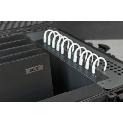 NoteCase Livingstone 10 Laptops, USB-C (Schuko plug), Up to 60 watts per port, 500 watts total power, USB-C cables included, Intelligen