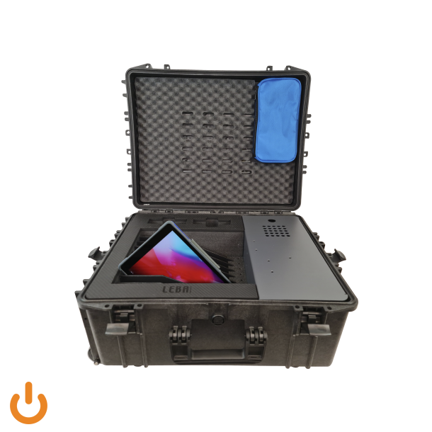 NoteCase Falcon 10 Tablets, USB-A (Schuko Plug), 12 watts available per device, USB 2.0