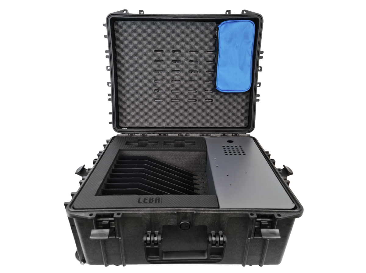 NoteCase Falcon 12 Tablets, USBC (Schuko plug), 20 watts available per