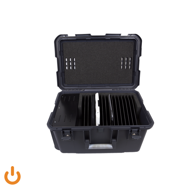 NoteCase Columbus 16 Tablets, USB-C, Sync (Schuko plug), 12 watts available per device, USB 2.0