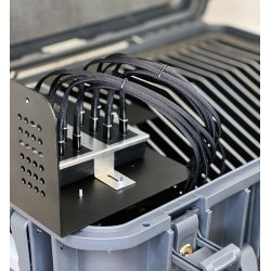 NoteCase Columbus 16 Tablets, USB-C (Schuko plug), 20 watts available per device, Intelligent P.D. 3.0