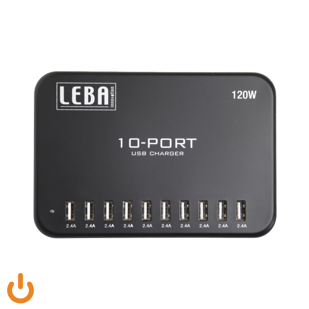 NoteCharge 10 Ports, USB-A (Schuko plug)