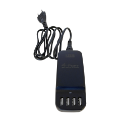 NoteCharge 4 Ports, USB-A (Schuko plug), 12 watts available on 2 ports and 5 watts available on 2 ports, USB 2.0
