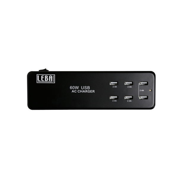 NoteCharge 5 Ports, USB-A (Schuko plug)