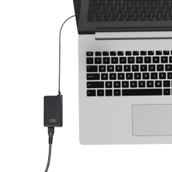 NoteCharge, USB-C universal adapter (Schuko plug), 65 watts mini charger, Intelligent P.D. 3.0