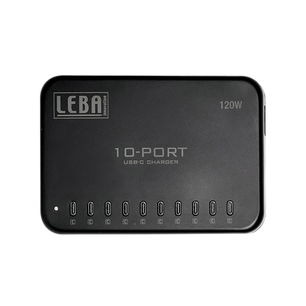 NoteCharge 10 Ports, USB-C (Schuko plug), 65 W per USB-C port, intelligent power delivery 3,0