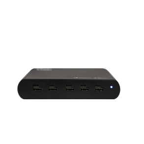 NoteCharge 5 Ports, USB-A&C (Schuko plug), 22 watts available per device, Intelligent P.D. 3.0