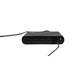 NoteCharge 5 Ports, USB-A&C (Schuko plug), 22 watts available per device, Intelligent P.D. 3.0