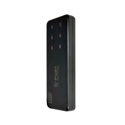 NoteCharge 6 Ports, USB-C (Schuko plug), Up to 90 W per port (Total 120 W shared between 6 ports), Intelligent P.D. 3.0