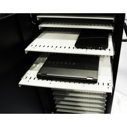 NoteCart UniFit 12, Sliding shelves (Schuko plug)