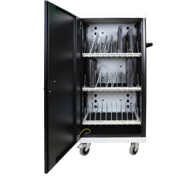 NoteCart UniFit 30, Fixed shelves, Vertical (Schuko plug)