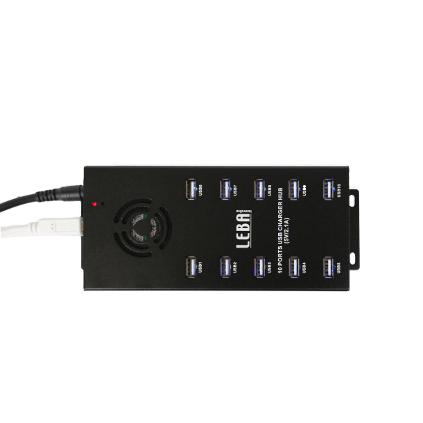 NoteSync 10 Ports, USB-A, Sync (Schuko plug)