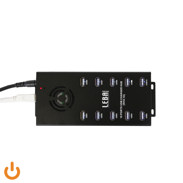 NoteSync 10 Ports, USB-A, Sync (Schuko plug)