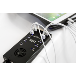 NoteSync 10 Ports, USB-A, Sync (Schuko plug)