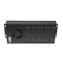 NoteSync 10 Ports, USB-C, Sync (Schuko plug), 12 watts available per device, USB 2.0
