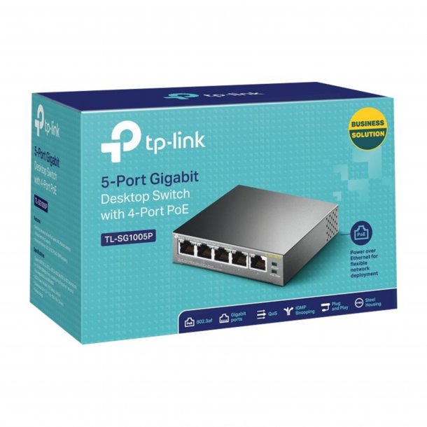 TP-Link TL-SG1005P Switch 5-porte Gigabit PoE