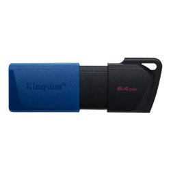 Kingston DataTraveler Exodia M 64GB USB 3.2 Gen 1 Sort Bl