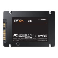 (Ny) Samsung 870 EVO SSD MZ-77E2T0B 2TB 2.5" SATA-600