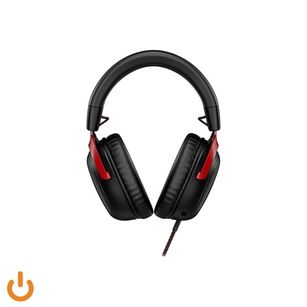 HyperX Cloud 3 Kabling Headset Sort Rd